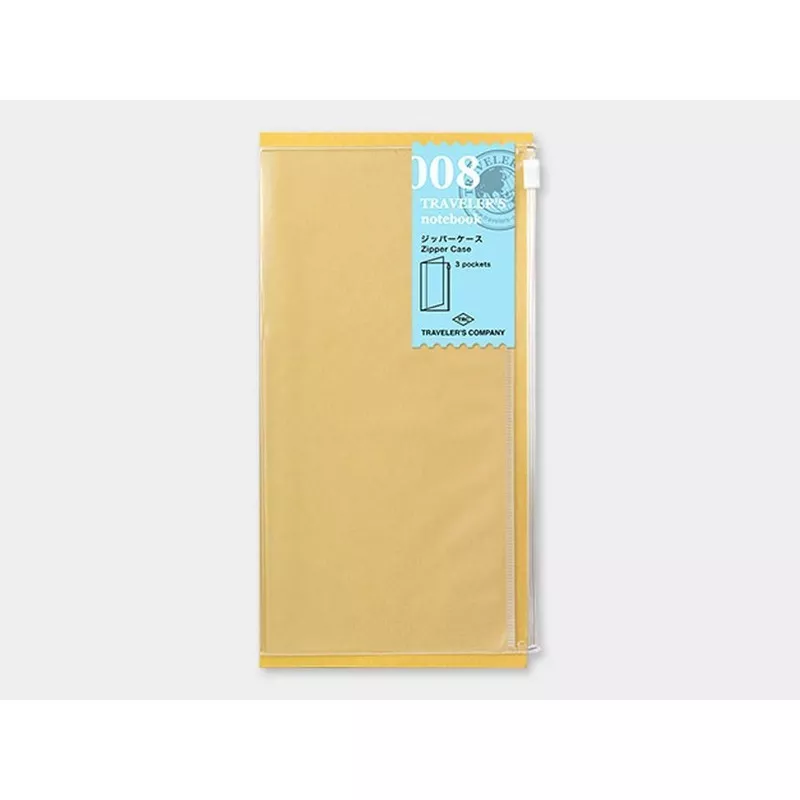 008 Zipper Case TRAVELER'S Notebook - Regular Size