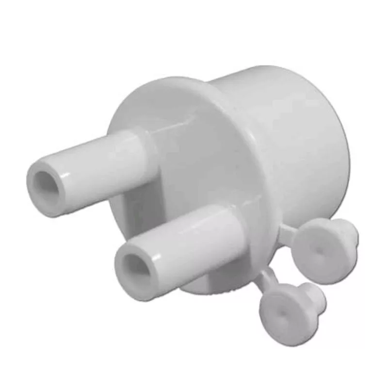 1" Spigot X (2)3/8" Barb Manifold | 672-4010
