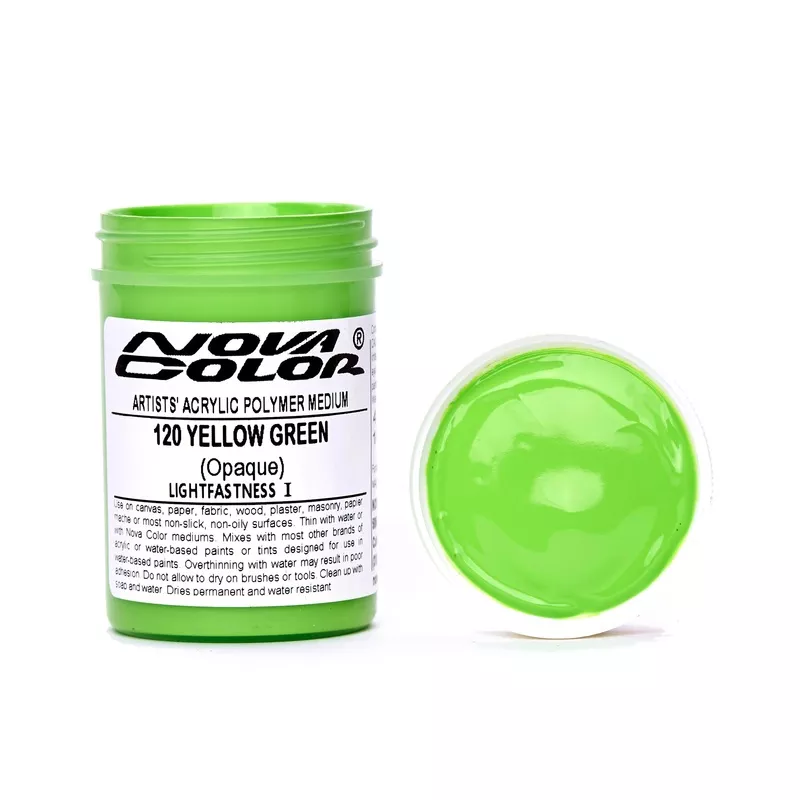 #120 Yellow Green – Lightfastness: | – Opaque