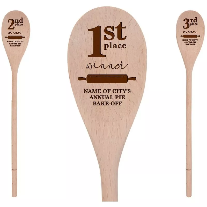 "1st, 2nd, 3rd" Wooden Spoons