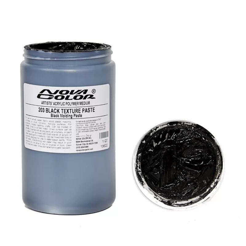 #203 Black Texture Paste