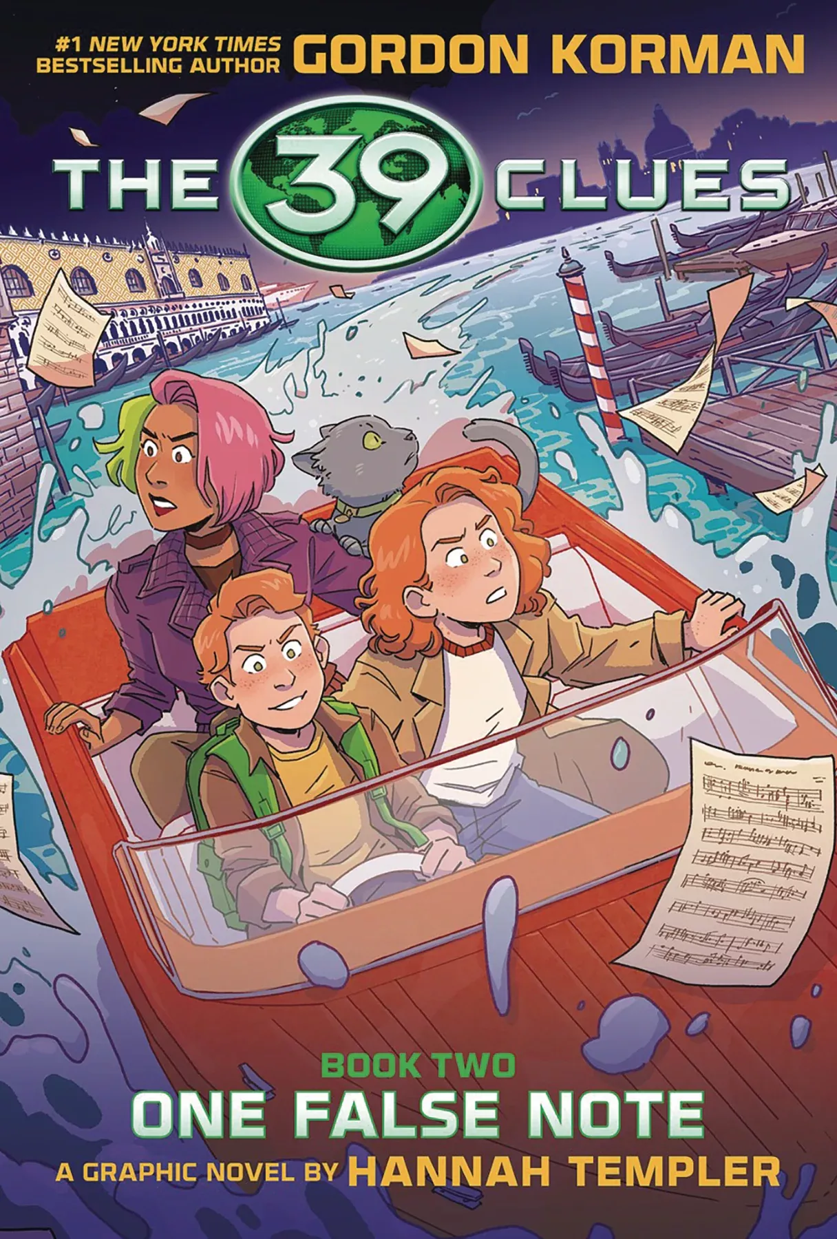 39 Clues Gn Vol 02 One False Note (09/04/2024) Graphix