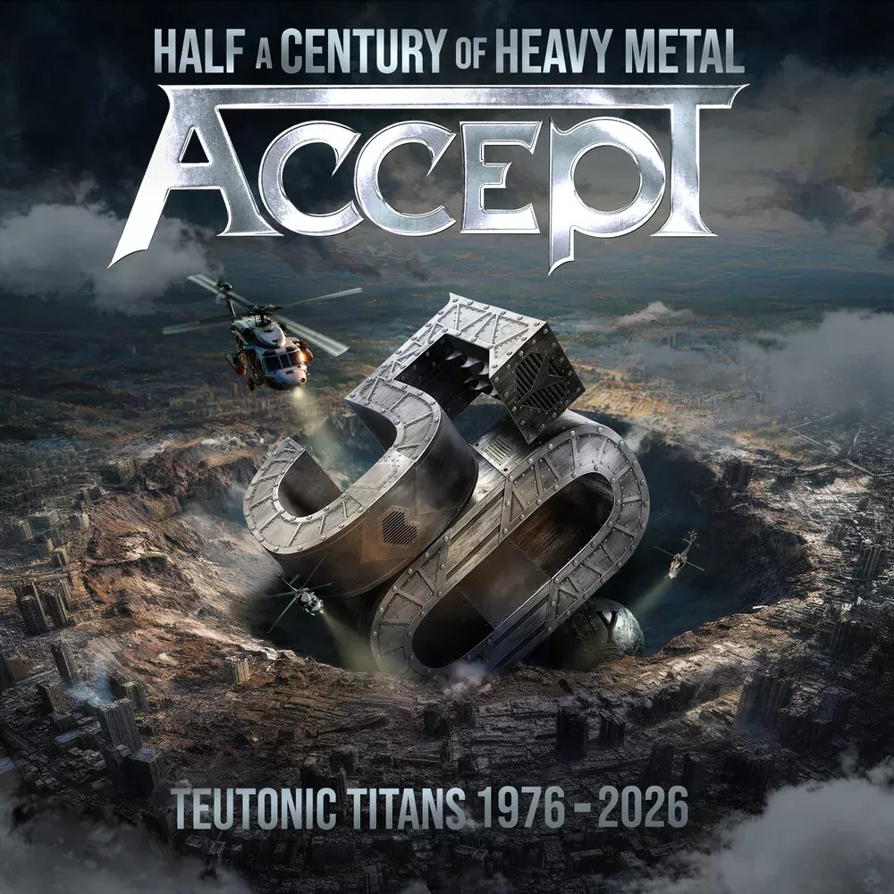 Accept - Teutonic Titans 1976-2026 CD (Preorder: Ships September 4, 2026)