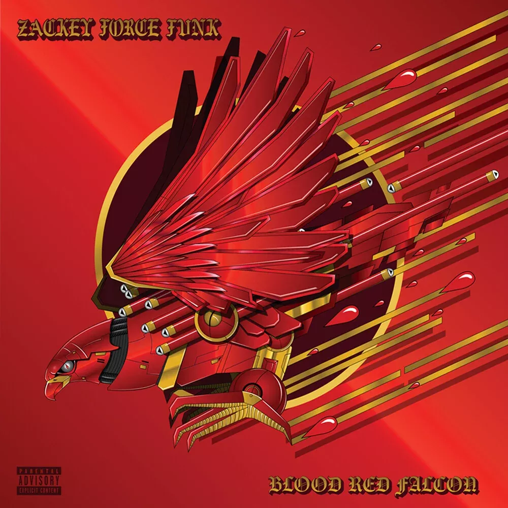 Zackey Force Funk - Blood Red Falcon LP (Blood Red)