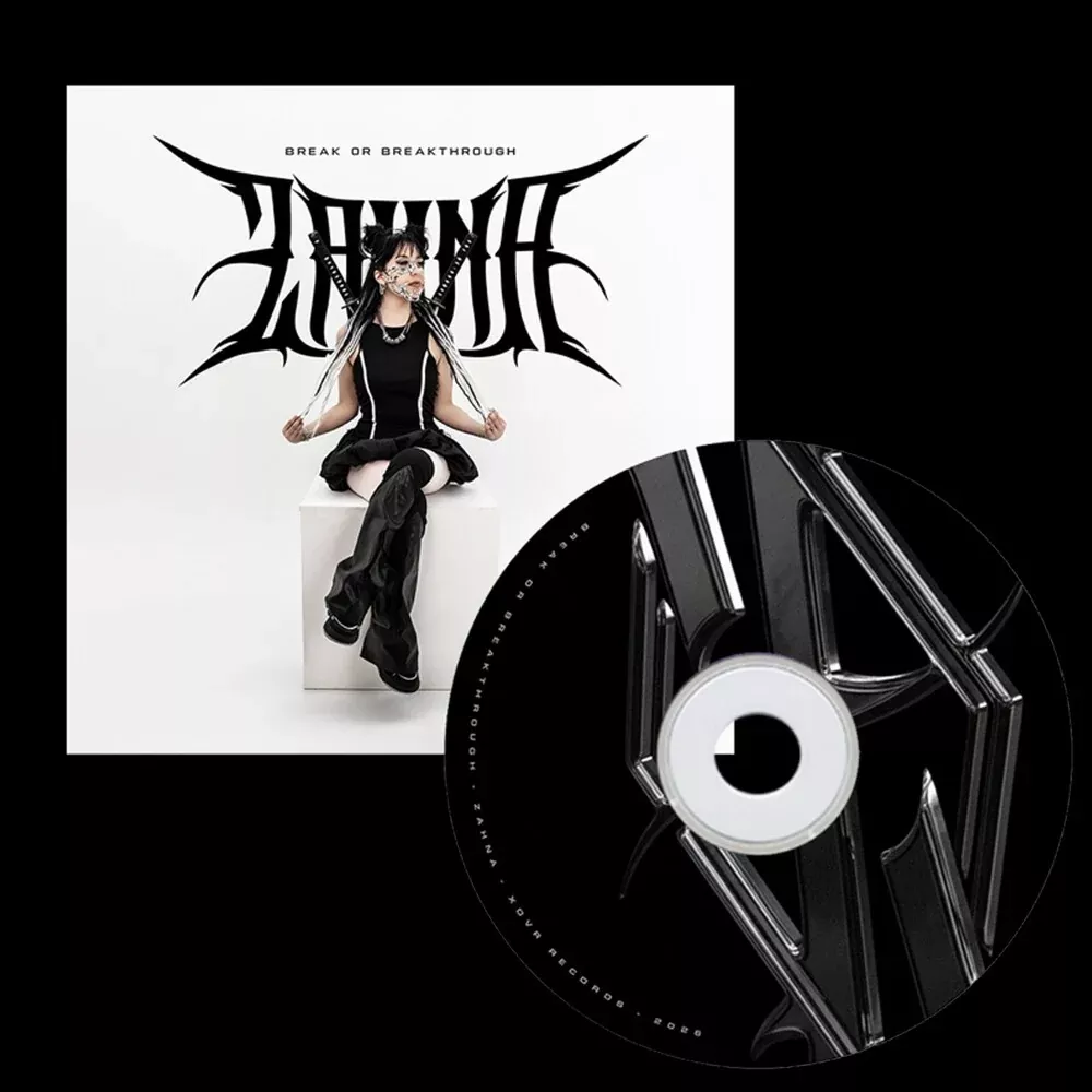 Zahna - Break Or Breakthrough CD (Digipak) (Preorder: Ships September 4, 2026)