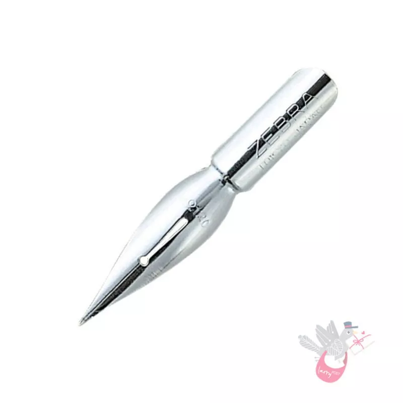 ZEBRA Nib – Tama Pen Model – Pack of 10 Nibs (1 Pack) (PT-6B-C-K)