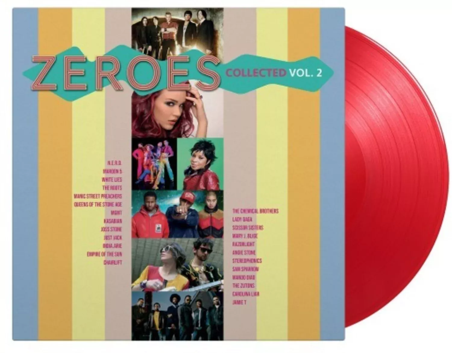 Zeroes Collected: Vol. 2 (2LP/Limited/Red Vinyl/180G/Insert/Numbered)