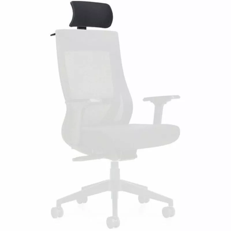 Zim Synchro-Tilter Chair Upholstered HeadrestBlack