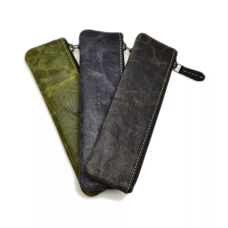 Zippered Single Pen Pouch