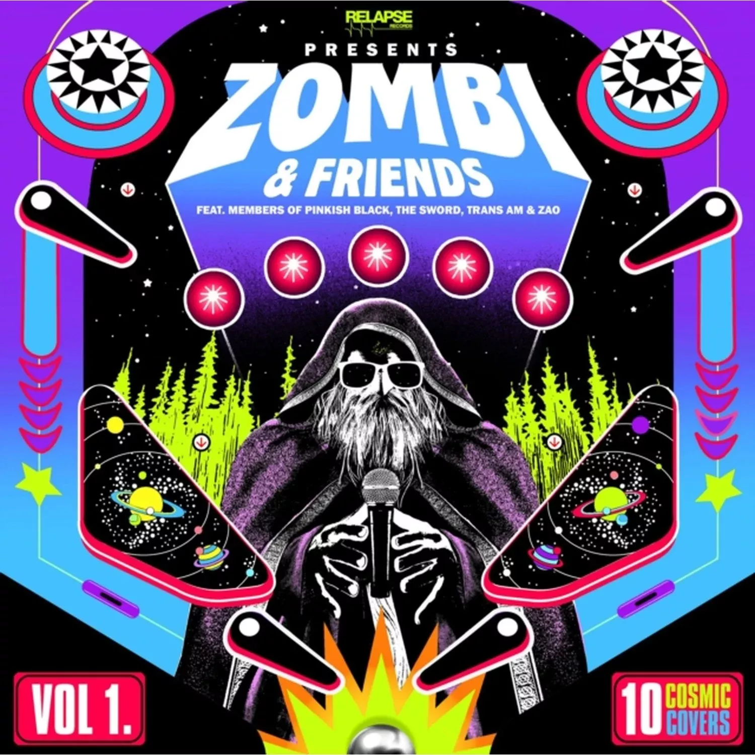 Zombi & Friends: Volume 1 (Silver LP Vinyl)