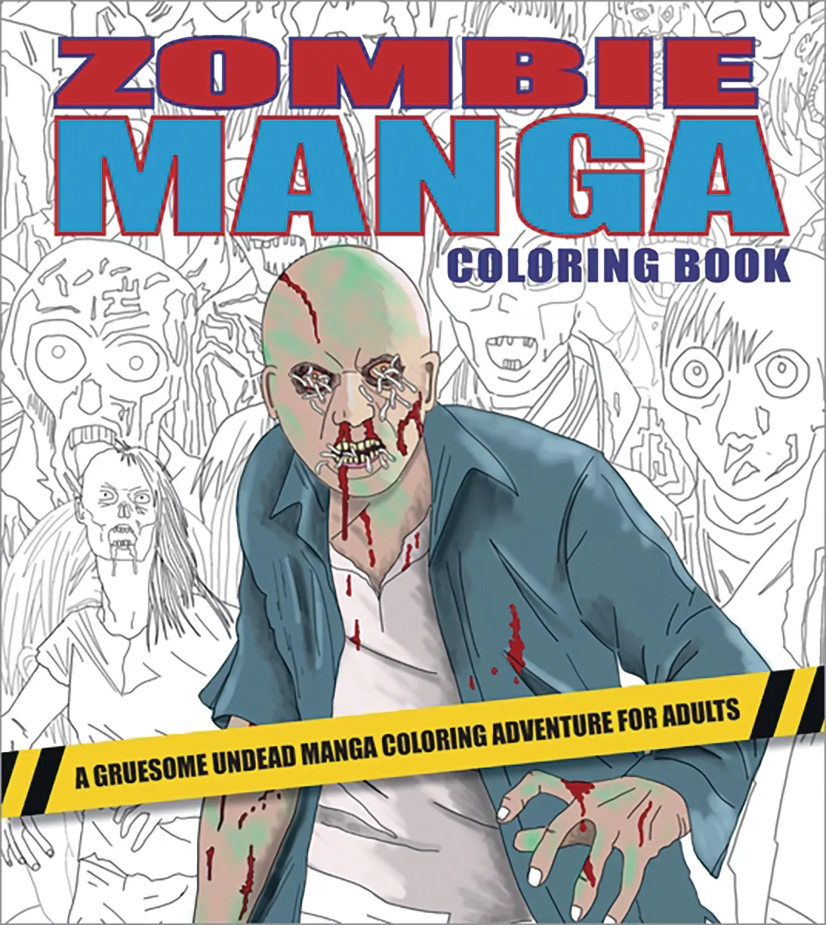ZOMBIE MANGA COLORING BOOK (10/09/2024) WALTER FOSTER