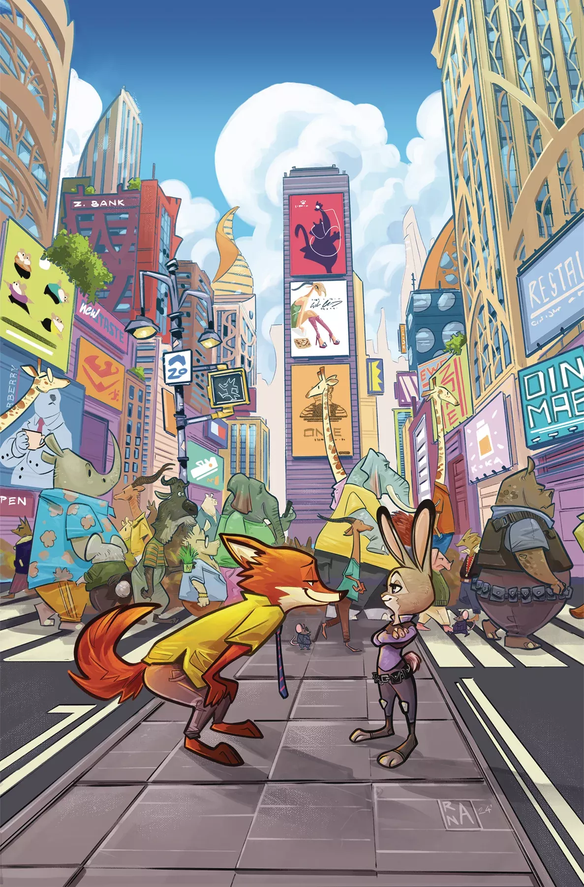 Zootopia #1 N 1:15 Alessandro Ranaldi Foil Virgin Variant (01/08/2025) Dynamite