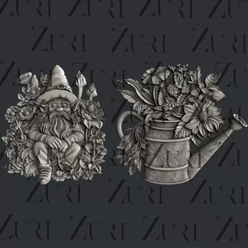 Zuri Mold – Garden Decor Set 1