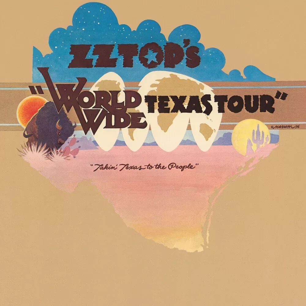 ZZ Top - World Wide Texas Tour LP (Summer of '76, Brick & Mortar Exclusive)